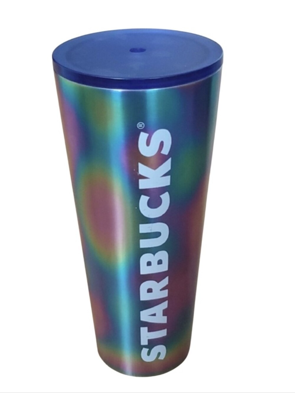 Starbucks Oil Slick Multicolor‎ Metallic Tumbler 24oz